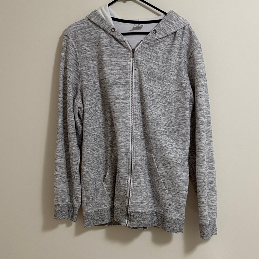 Zine Clothing Gray Zip-Up Sweater